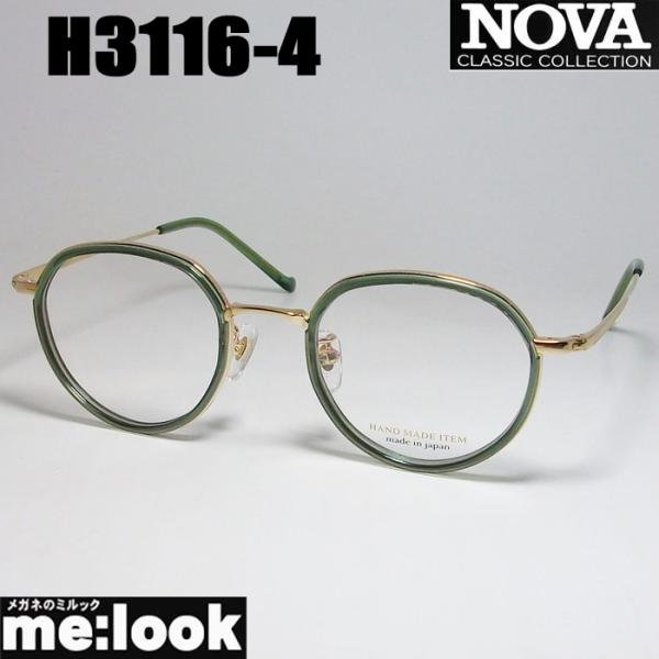 NOVA ノヴァ HAND MADE ITEM 国産 ラウンド　ボストン　クラシック 眼鏡 メガネ ...