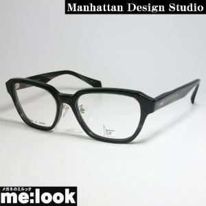 manhattan design studio マンハッタンデザインスタジオ ビックサイズ ラージフレーム ビックフレーム 眼鏡 メガネ フレーム MDS118-2-59 度付可｜melook