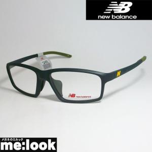 New Balance　ニューバランス 軽量 スポーツ 眼鏡 メガネ フレーム NB09166Z-4-57 度付可　マットグレイ｜melook