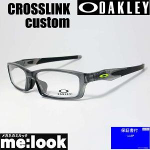 OAKLEY オークリー OX8118-CUS02-56 カスタム 眼鏡 メガネ フレーム CROSSLINK クロスリンク  グレイスモーク OX8029｜melook