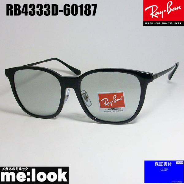 RayBan レイバン RB4333D-60187-55 サングラス ブラック　RB4333D-60...