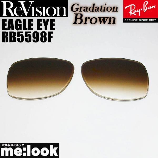 ReVision リビジョン x RayBan レイバン RB5598F用 交換レンズ グラデーショ...