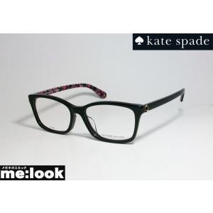 kate spade ケイトスペード レディース クラシック ボストン 眼鏡 メガネ フレーム REBEKAH/F-807　サイズ53 度付可 ブラック｜melook
