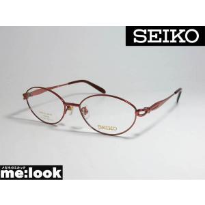 SEIKO　セイコー 日本製　made in Japan レディース 眼鏡 メガネ フレーム SE4023-WN-52 度付可 ワイン｜melook