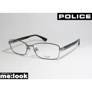 POLICE ポリス 眼鏡 メガネ フレーム VPL610J-0568-54 度付可 ダークグレー｜melook