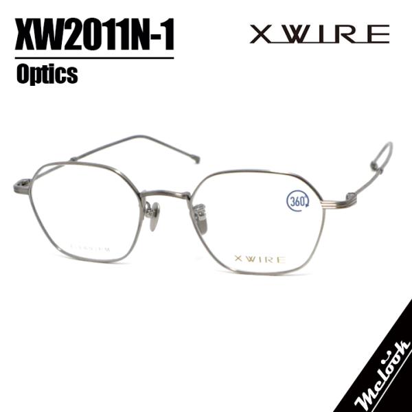 X-WIRE エクスワイア メンズ 眼鏡 メガネ フレーム サングラス XW2011N-1-49 度...