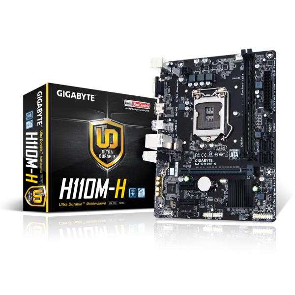 純正新品 GIGABYTE GA-H110M-H Intel H110 マザーボード LGA 115...