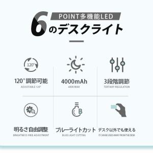 デスクライト led スタンドライト 電気スタ...の詳細画像3