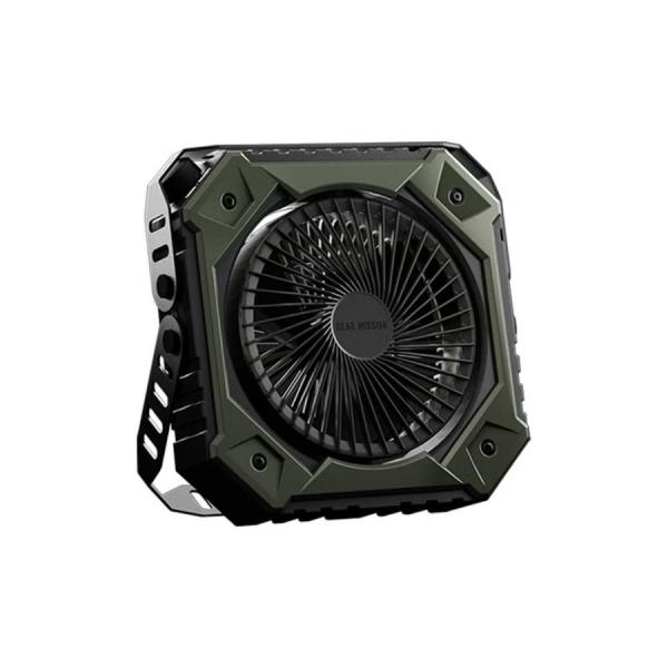 トヨトミ ギアミッション GEAR MISSION FAN 充電式 ポータブルサーキュレーター オリ...