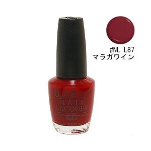 ネイル ラッカー (クラシック) #NL L87 マラガワイン 15ml NAIL LACQUER NL L87 MALAGA WINE O・P・I｜memon-leather