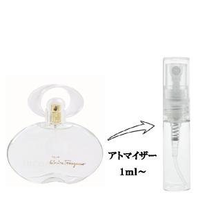 並行輸入品 フェラガモ 香水 お試し 分割販売 レディース インカント EDP （お試し香水） 1ml INCANTO SALVATORE FERRAGAMO 爆買