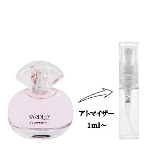 並行輸入品 ヤードレー ロンドン 香水 お試し 分割販売 レディース フラワーフルコレクション オピュレント ローズ EDT （お試し香水） 1ml YARDLEY LONDON 爆買