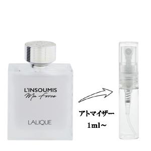 並行輸入品 ラリック 香水 お試し 分割販売 メンズ ランスミ マ フォース EDT （お試し香水） 1ml L’INSOUMIS MA FORCE LALIQUE 爆買