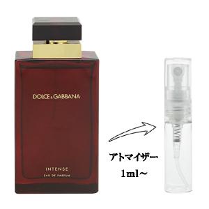 並行輸入品 香水 お試し 分割販売 レディース ドルチェ＆ガッバーナ プールファム インテンス EDP （お試し香水） 1ml DOLCE＆GABBANA POUR FEMME INTENSE 爆買
