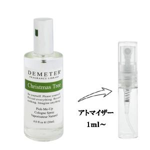 並行輸入品 ディメーター 香水 お試し 分割販売 メンズ レディース クリスマスツリー EDC （お試し香水） 1ml CHRISTMAS TREE COLOGNE DEMETER 爆買