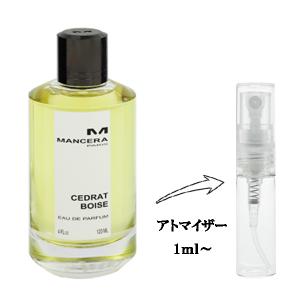 並行輸入品 マンセラ 香水 お試し 分割販売 メンズ レディース セドラ ボワーズ EDP （お試し香水） 1ml CEDLAT BOISE MANCERA 爆買