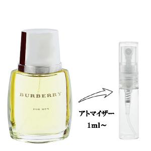 並行輸入品 香水 お試し 分割販売 メンズ バーバリー フォーメン EDT （お試し香水） 1ml BURBERRY FOR MEN 爆買