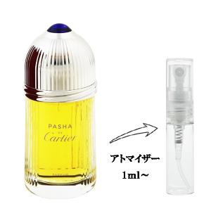 並行輸入品 カルティエ 香水 お試し 分割販売 メンズ パシャ P （お試し香水） 1ml PASHA DE CARTIER PARFUM 爆買
