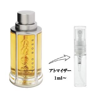 並行輸入品 ヒューゴボス 香水 お試し 分割販売 メンズ ザ セント EDT （お試し香水） 1ml THE SCENT HUGO BOSS 爆買