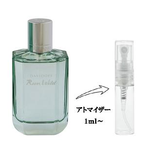 並行輸入品 ダビドフ 香水 お試し 分割販売 レディース ランワイルド フォーハー EDP （お試し香水） 1ml RUN WILD FOR HER DAVIDOFF 爆買