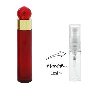 並行輸入品 ペリーエリス 香水 お試し 分割販売 レディース 360゜ レッド フォーウーマン EDP （お試し香水） 1ml 360゜ RED FOR WOMEN PERRY ELLIS 爆買