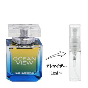 並行輸入品 ラガーフェルド 香水 お試し 分割販売 レディース オーシャン ビュー EDP （お試し香水） 1ml OCEAN VIEW EAU DE PERFUME LAGERFELD 爆買