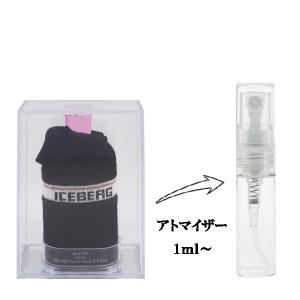 並行輸入品 アイスバーグ 香水 お試し 分割販売 レディース SINCE 1974 フォーハー EDP （お試し香水） 1ml ICEBERG SINCE 1974 FOR HER ICE BERG 爆買