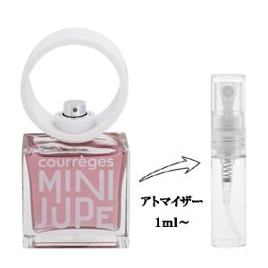 並行輸入品 クレージュ 香水 お試し 分割販売 レディース ミニ ジュープ EDP （お試し香水） 1ml MINI JUPE COURREGES 爆買