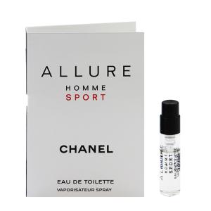 並行輸入品 シャネル 香水 メンズ アリュール オム スポーツ (チューブサンプル) EDT・SP 1.5ml プレゼント 贈り物 ギフト ALLURE HOMME SPORT CHANEL 爆買