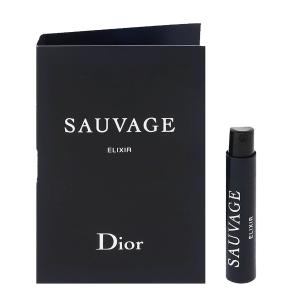 クリスチャン ディオール ソヴァージュ エリクシール (チューブサンプル) EDP・SP 1ml 香水 フレグランス SAUVAGE ELIXIR CHRISTIAN DIOR｜memon-leather