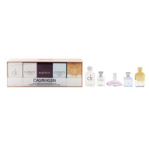 並行輸入品 香水 レディース カルバンクライン ウーマン ミニ香水セット 10ml×2/5ml×2/4ml プレゼント 贈り物 ギフト DELUXE TRAVEL COLLECTION FOR WOMEN
