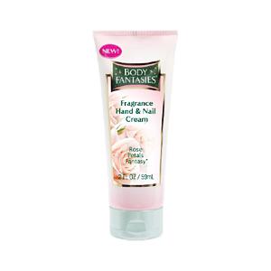 ボディファンタジー 香水 ボディファンタジー ハンド＆ネイルクリーム ローズペタル 59ml FRAGRANCE HAND ＆ NAIL CREAM ROSE PETALS BODY FANTASIES｜memon-leather