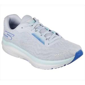 スケッチャーズ GO RUN RIDE 10 レディース 23.5cm ライトグレー #172045-LTGY SKECHERS｜memon-leather