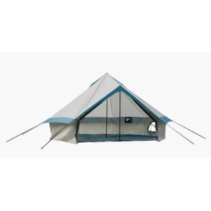 ノーボックス ベルテント 多目的シェルター 228.6×411cm #20237006-000 Bell Tent Blue Trim NOBOX