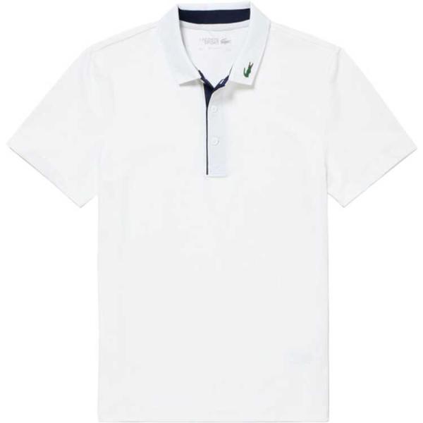 ラコステ リブニットカラークロックゴルフポロシャツ(メンズ) M(4) ネイビー #DH3982-9...