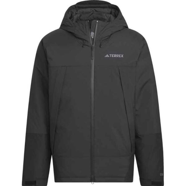 アディダス COLD.RDY ミッドウェイト グースダウンジャケット(メンズ) M ブラック×オニッ...