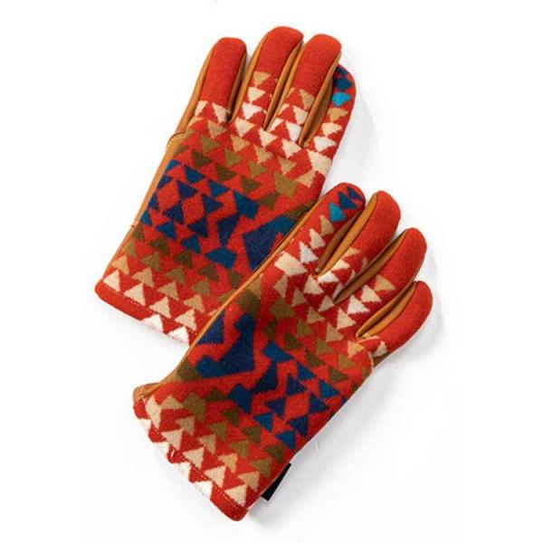 【在庫限り】 ペンドルトン ニューキャンピンググローブ Chief Joseph Red ワンサイズ...