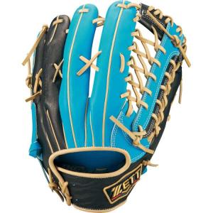 軟式グラブ プロステイタス 外野手 右投 （サックス/ブラック） BRGB32247-4119の商品画像