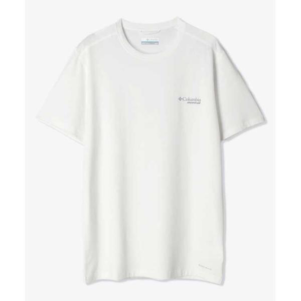 コロンビアモントレイル メンズエンドレストレイルランニングテックTシャツ M ホワイト #AE949...