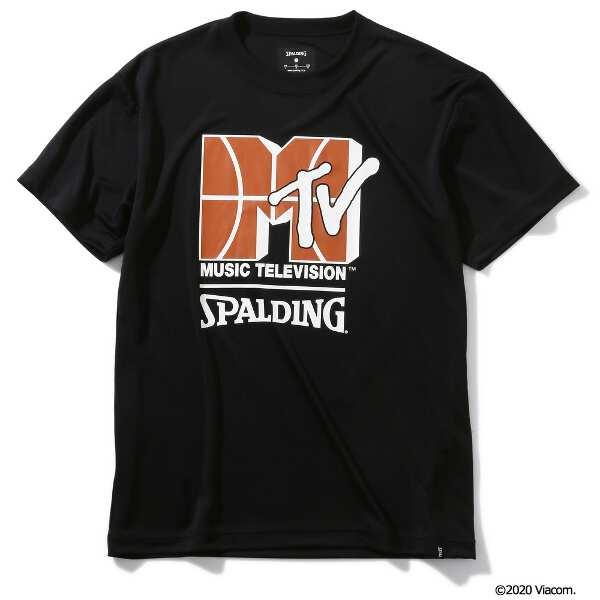 スポルディング Tシャツ(メンズ) MTV バスケットボール M ブラック #SMT200010 S...