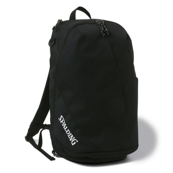 スポルディング ヴァーシティ ブラック×ホワイト サイズ:W30×H48×D20cm (30L) #...