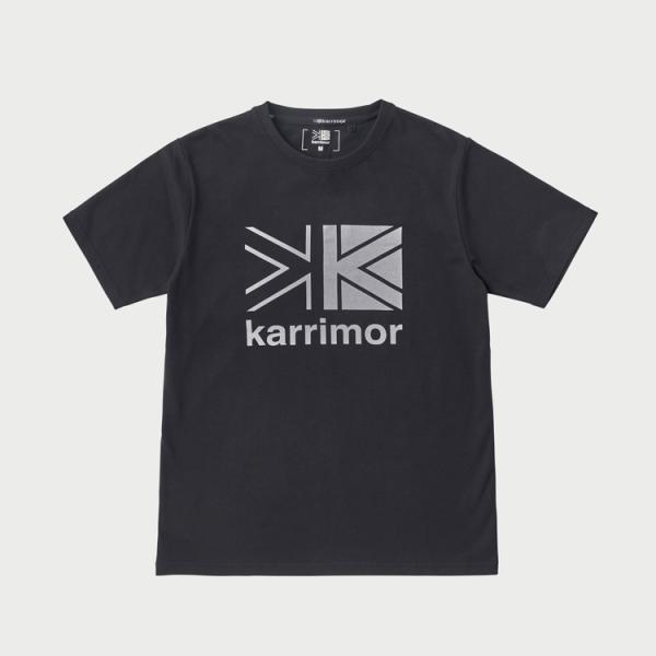 カリマー ロゴ S/S Tシャツ(メンズ) M ブラック #101366-9000 logo S/S...