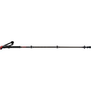 シナノ トレッキングポール Fast-130 カーボンW [使用サイズ：105〜130cm(収納60cm) ブラック #510213 2本組 SINANO｜memon-leather