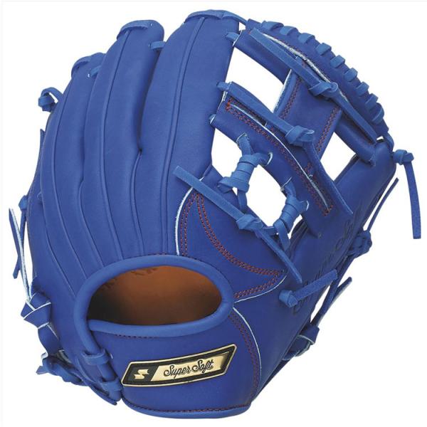 エスエスケイ (左投げ用)少年軟式野球 スーパーソフト オールラウンド用 ブルー R(左投げ用) #...
