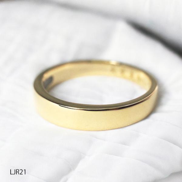 メモリアルリング LJR21 [K18YG] 完全防水樹脂埋封ジュエリー　K18製
