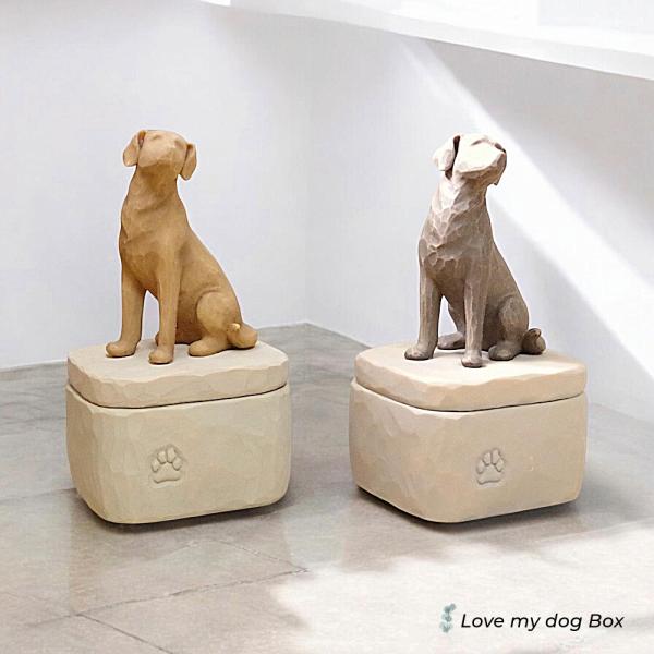 ウィローツリー/ペット犬　形見箱・ミニ骨壷　Love my Dog Box メモリアルボックス