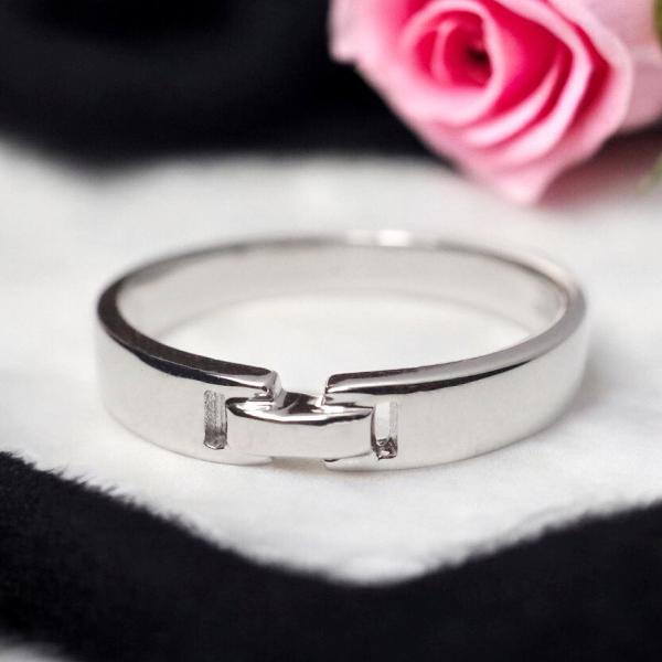 【MR13/K10WG】メモリアルリングMR13 地金：10Kホワイトゴールド 〜遺骨リング　完全防...