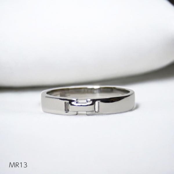 【MR13/Pt900】メモリアルリングMR13 　素材：プラチナ 〜遺骨リング　完全防水の指輪〜