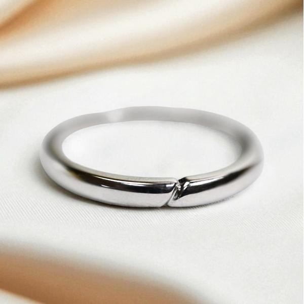 【MR25/Pt900】セミオーダー完全防水 メモリアルリングMR25 素材：プラチナ900　 〜遺...