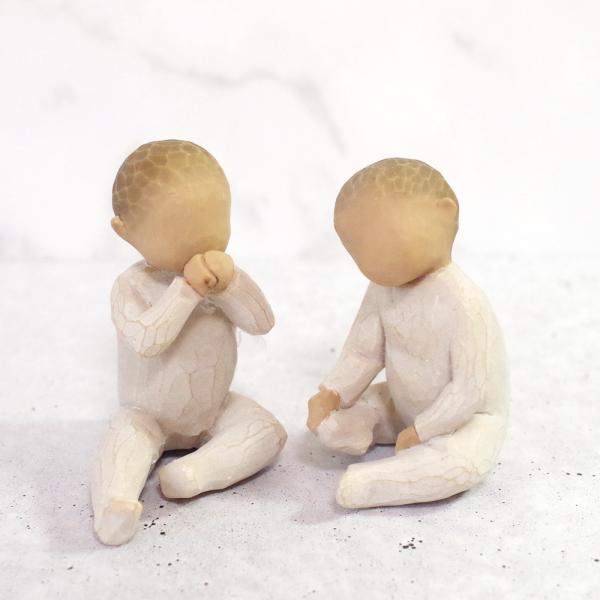 メモリアルオブジェ　メモリアルオブジェ　Two Together ふたりいっしょ 兄弟・双子・赤ちゃ...